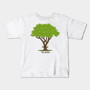 Tree Hugger! Literally Kids T-Shirt